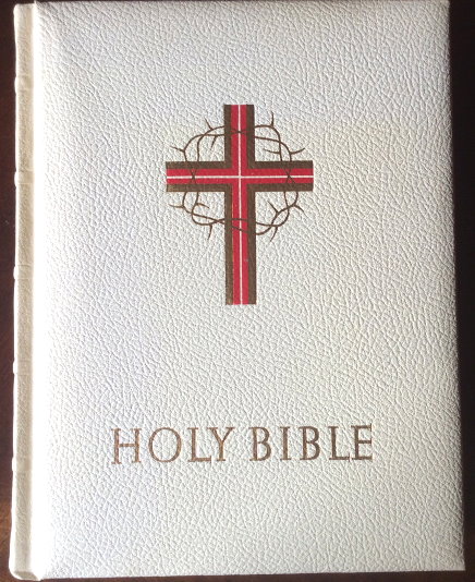 Image for Holy Bible with the Confraternity Text, the : The Catholic Bible, White Imitation Leather, Red Letter Edition, with Apocrypha