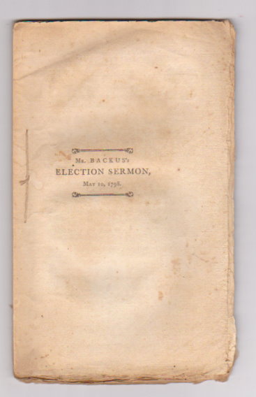 Absalom's Conspiracy : A Sermon Preached at the General Election at Hartford in the State of Connecticut, May 10th, 1798 Image for Absalom's Conspiracy : A Sermon Preached at the General Election at Hartford in the State of Connecticut, May 10th, 1798