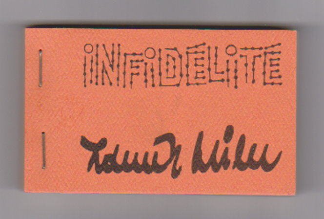 Image for Infidelite : La Cinematheque Canadienne Flip Book