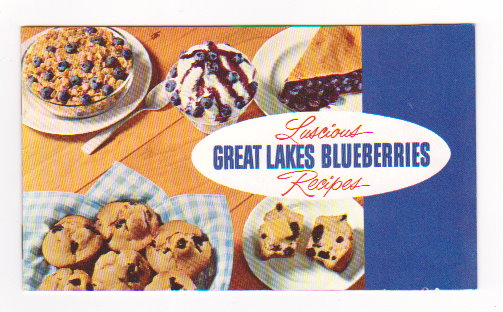 Image for Luscious Great Lakes Blueberries : Recipes