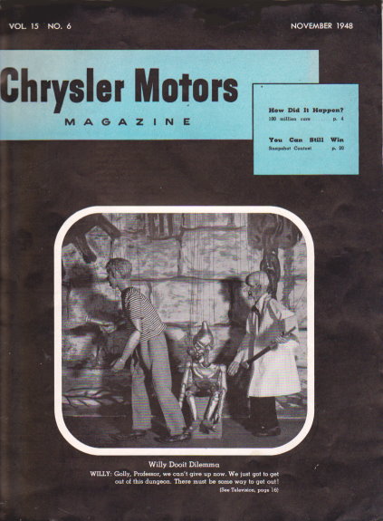 Image for Chrysler Motors Magazine : November 1948