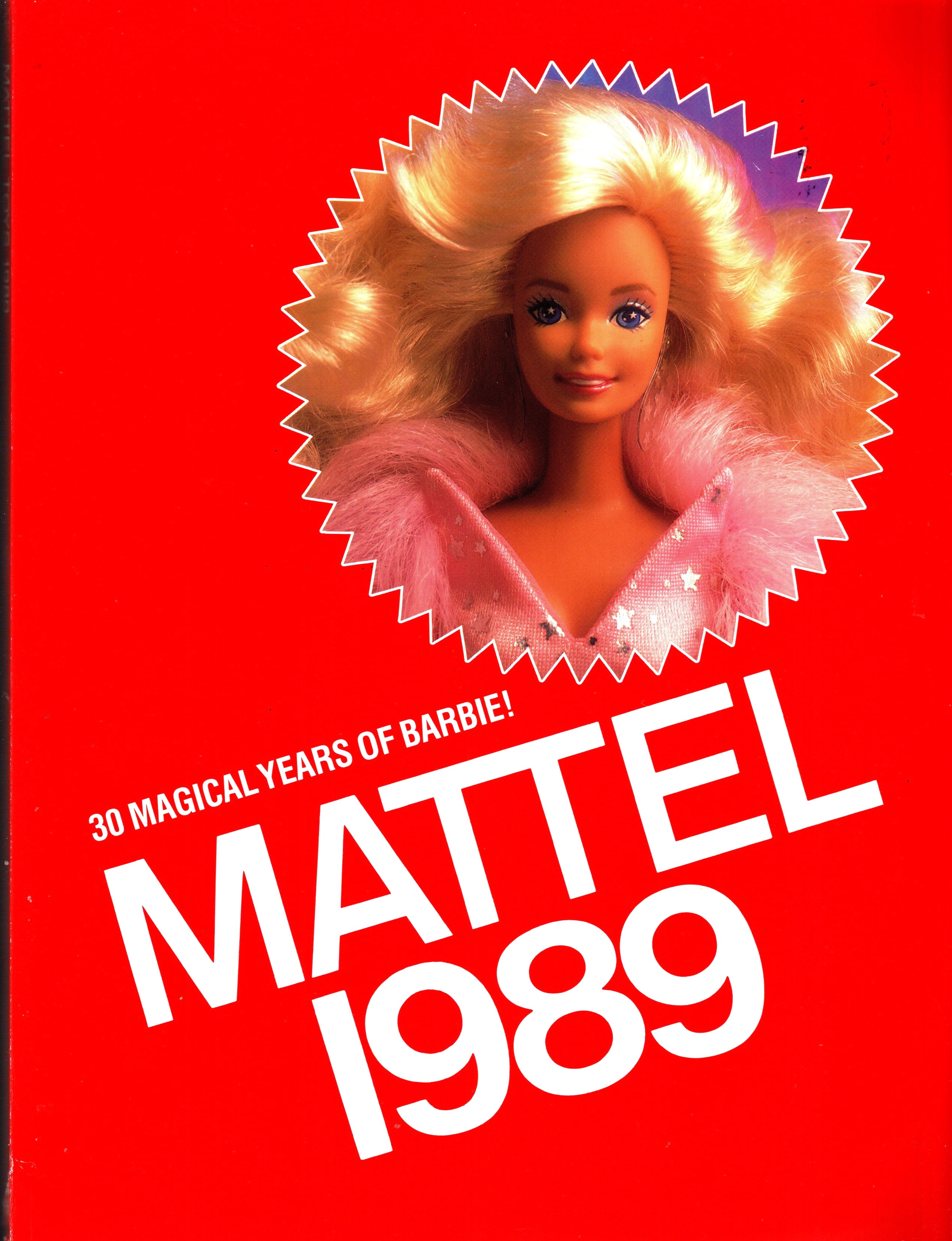 Mattel Toys, 30 Magical Years of Barbie ! : Catalog Number 0313, 1989