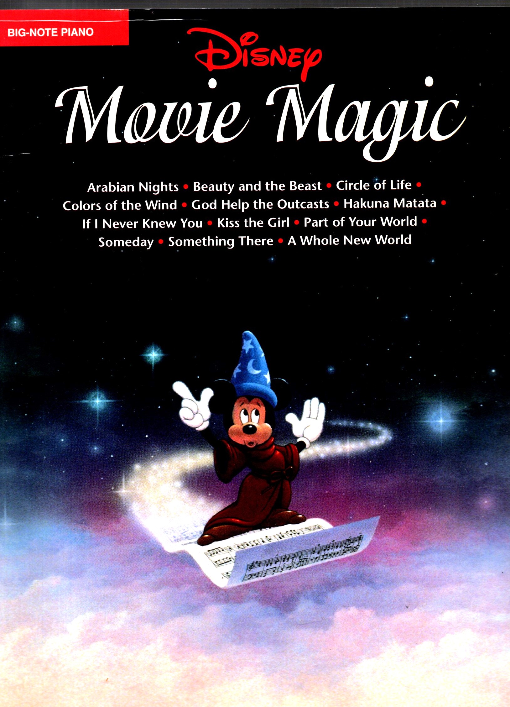 Disney Movie Magic : Big Note Piano