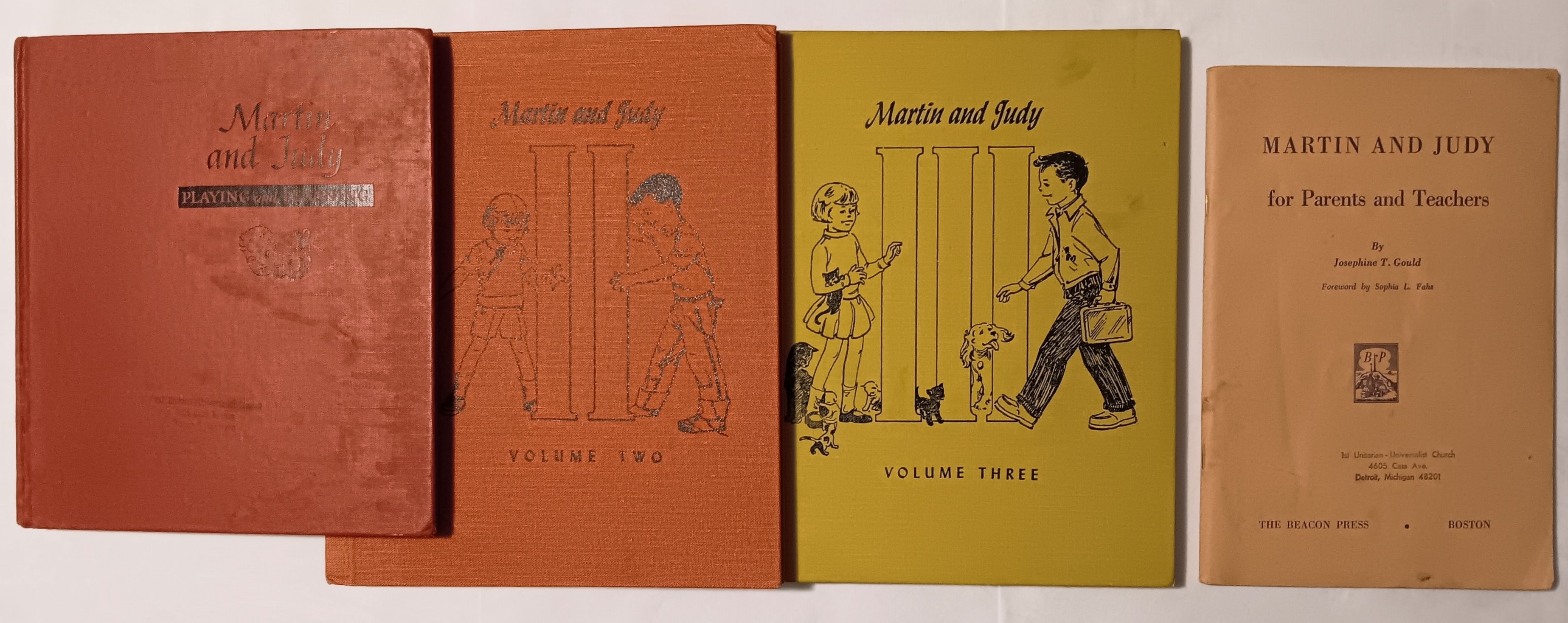 Martin and Judy for Parents and Teachers : (Lot of 4 Volumes)