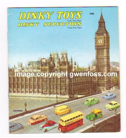 Image for Dinky Toy Catalog 1958 :  Dinky Supertoys, USA