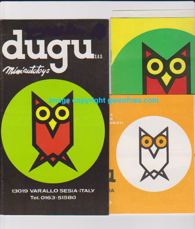 Image for Dugu Miniautotoys :  Varallo Sesia, Italy, Scala 1: 43 (Lot of 8 Catalogs and Ephemera)