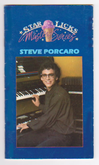 Star Licks Master Series : Steve Porcaro Image for Star Licks Master Series : Steve Porcaro