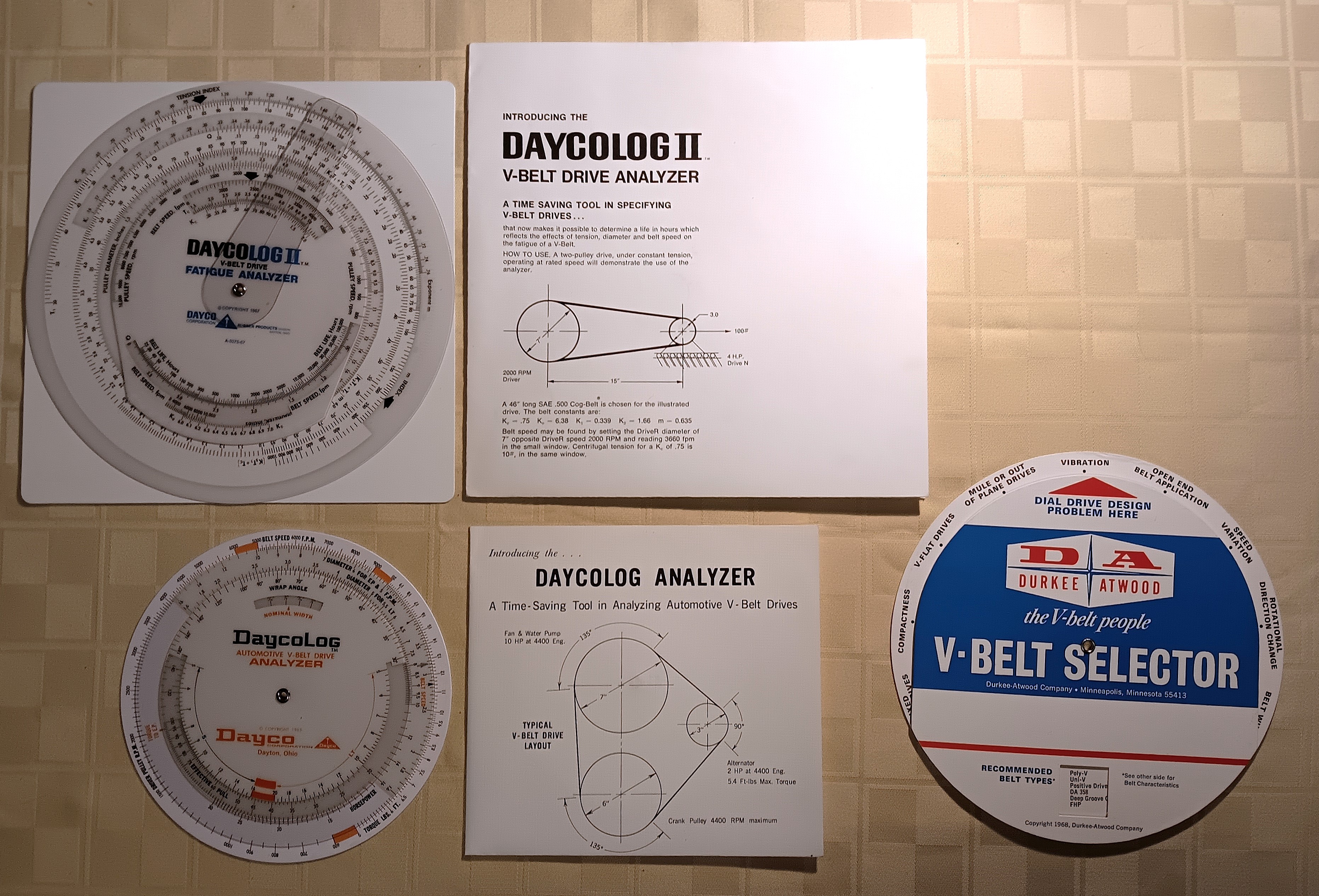 Daycolog II V-Belt Drive Analyzer : A Time Saving Tool in Specifying V-Belt Drives