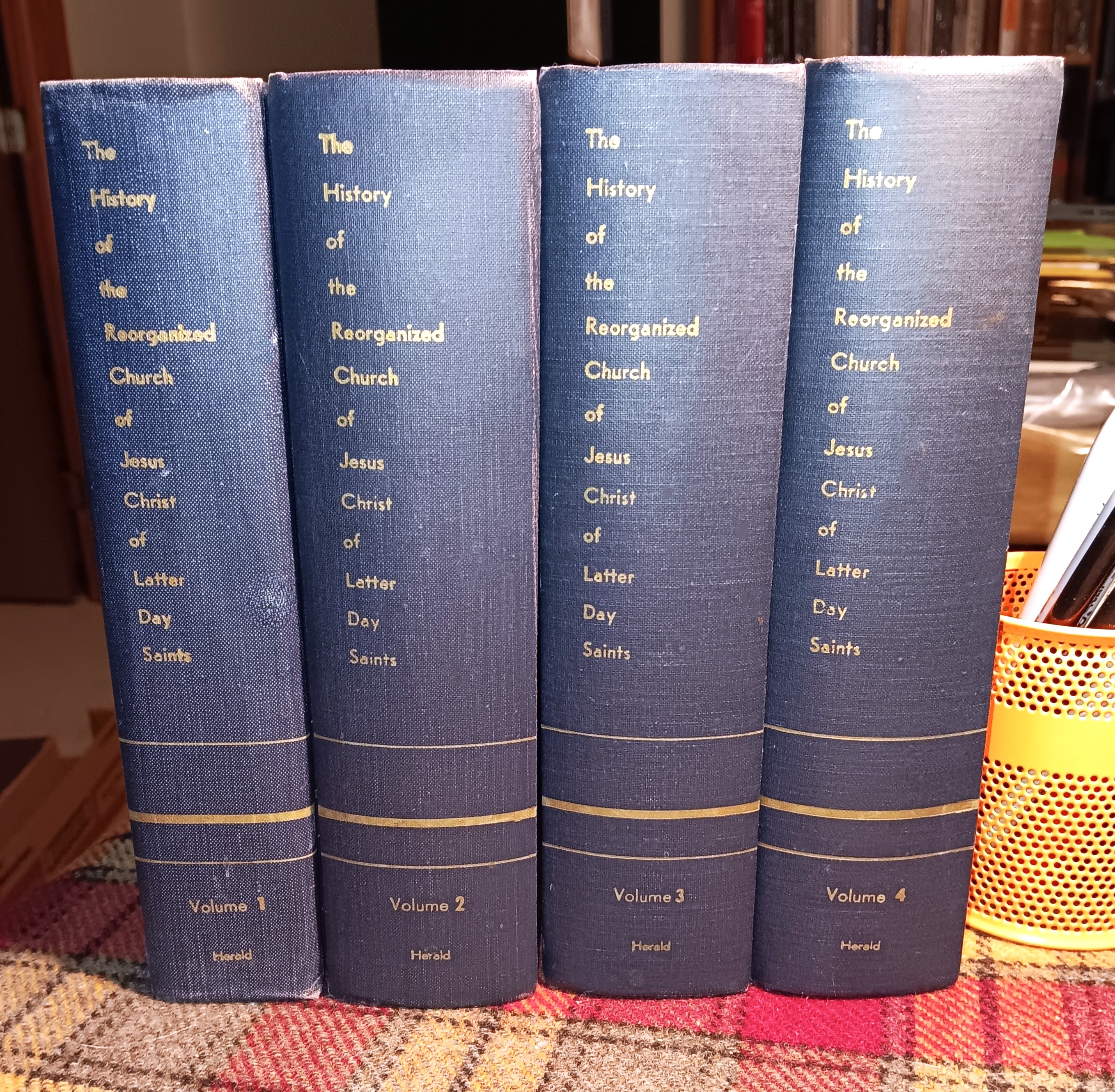 History of the Reorganized Church of Jesus Christ of Latter Day Saints, Complete in 4 Volumes : 1805-1890