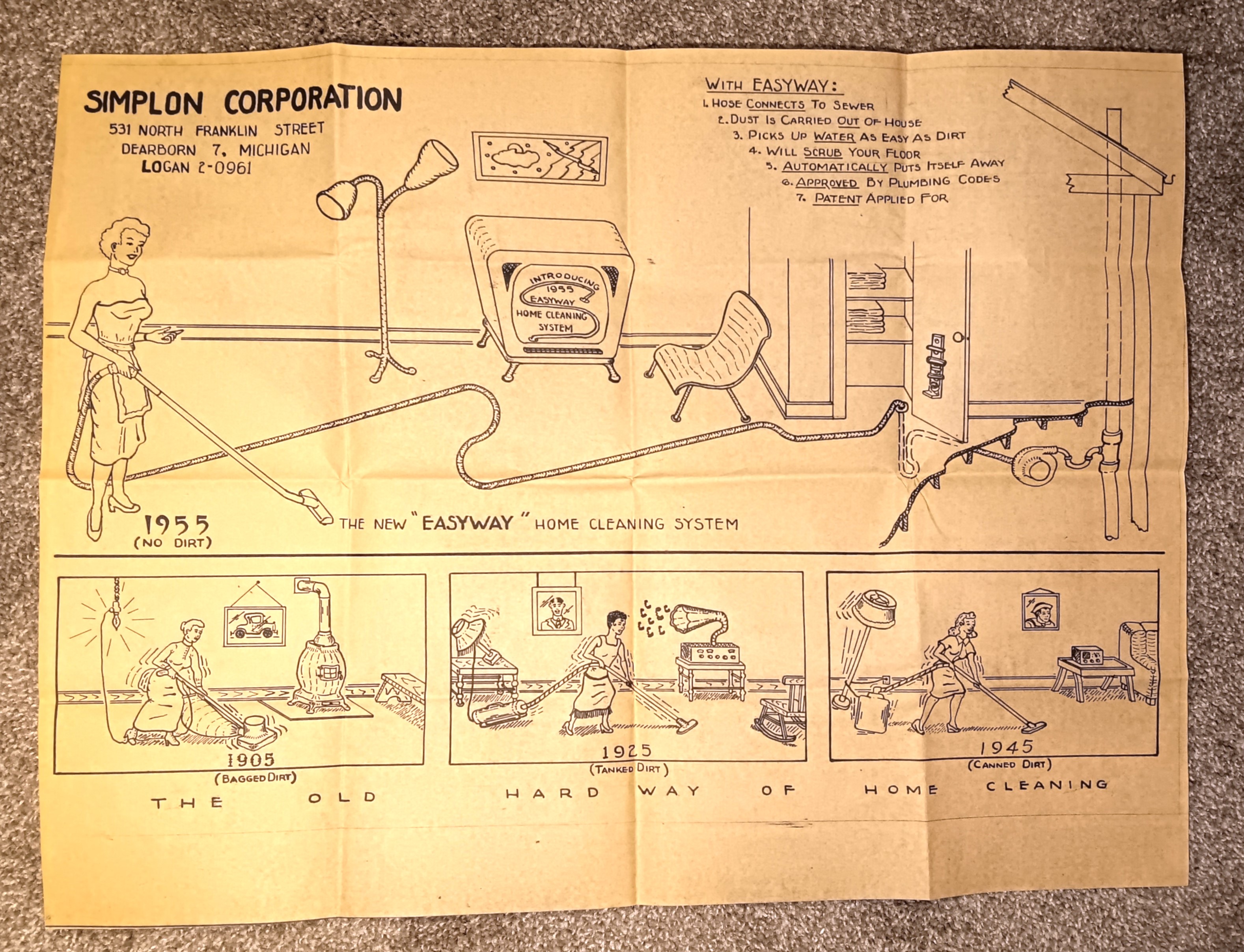 Easyway Home Cleaning System : 1955