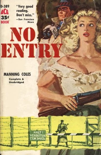Image for No Entry  (1st Paperback Edition, 1958)