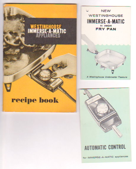 Image for Westinghouse Immerse-A-Matic Appliances Recipe Book :  Instructions, Recipes
