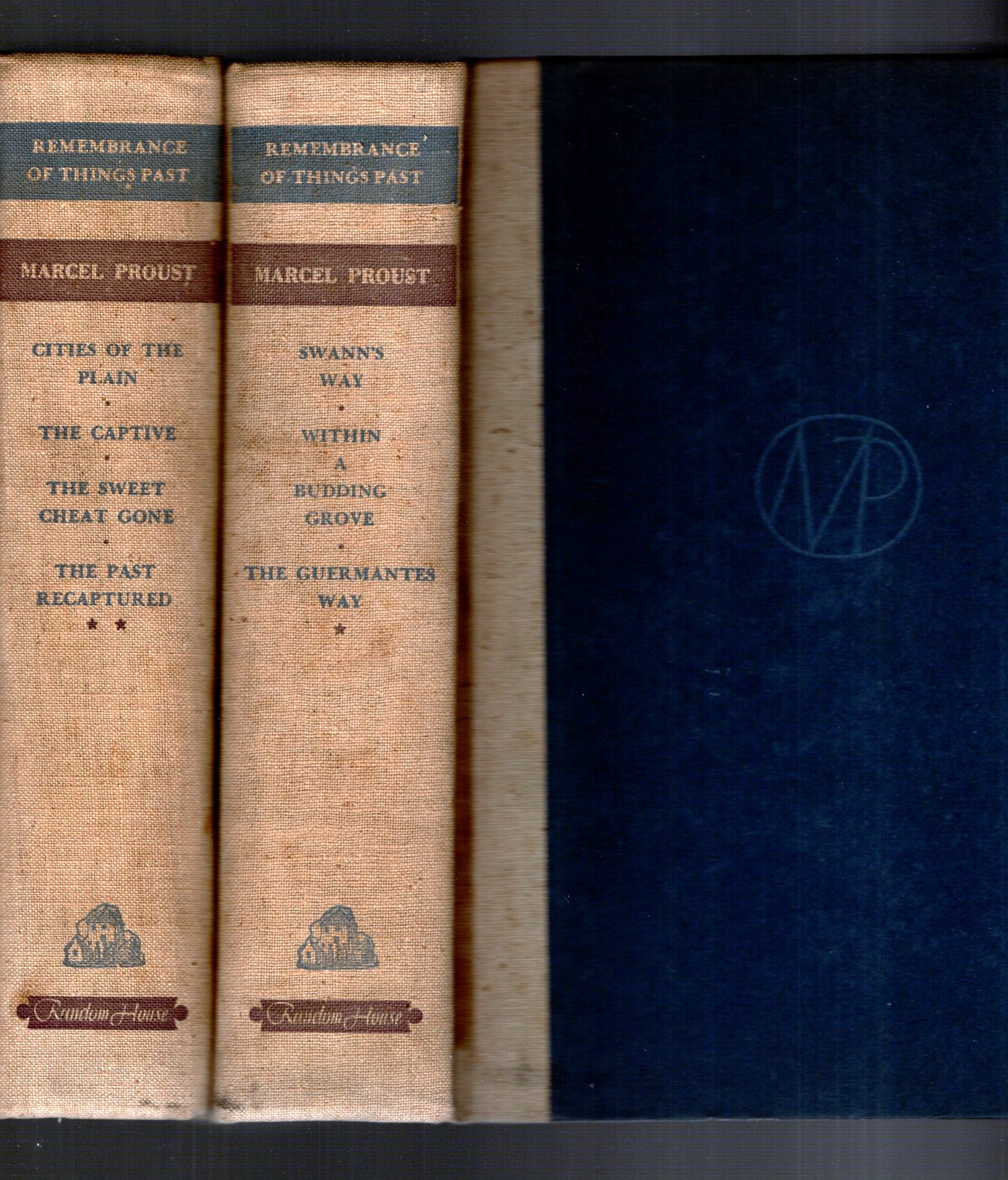 Remembrance of Things Past, Complete in 2 Volumes : (1934 Edition)