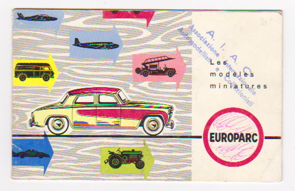 Europarc, Les Modeles Miniatures : (CIJ Catalog, 1960) Compagnie Industrielle du Jouet Image for Europarc, Les Modeles Miniatures : (CIJ Catalog, 1960) Compagnie Industrielle du Jouet
