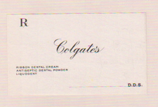 Image for Colgate's Ribbon Dental Cream