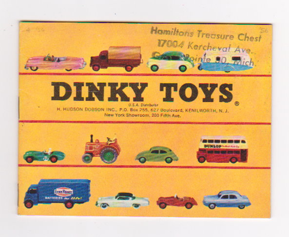Image for Dinky Toy Catalog 1956 :  Dinky Toys, USA Edition