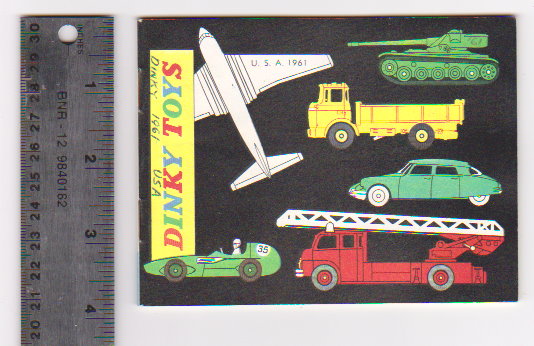 Image for Dinky Toy Catalog 1961 :  Dinky Toys, USA Edition