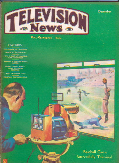 Image for Television News :  Volume 1, Number 5, November-December 1931