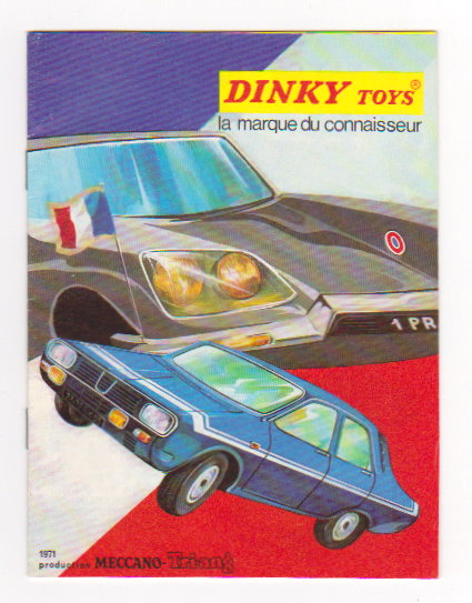 Image for Dinky la Marque du Connaisseur :  Catalog 1971