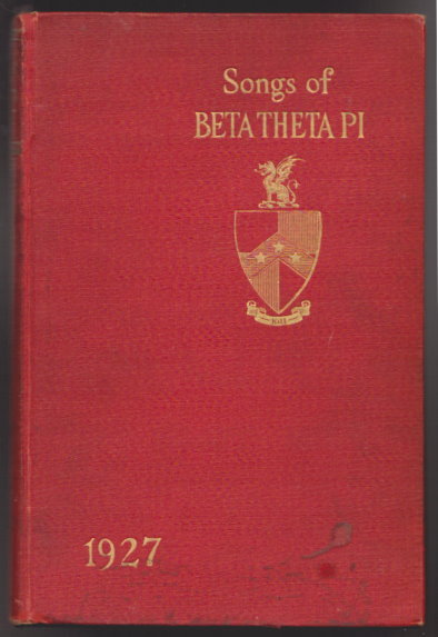 Image for Songs of Beta Theta Pi :  Published by the Fraternity in its Eighty-Eighth Year