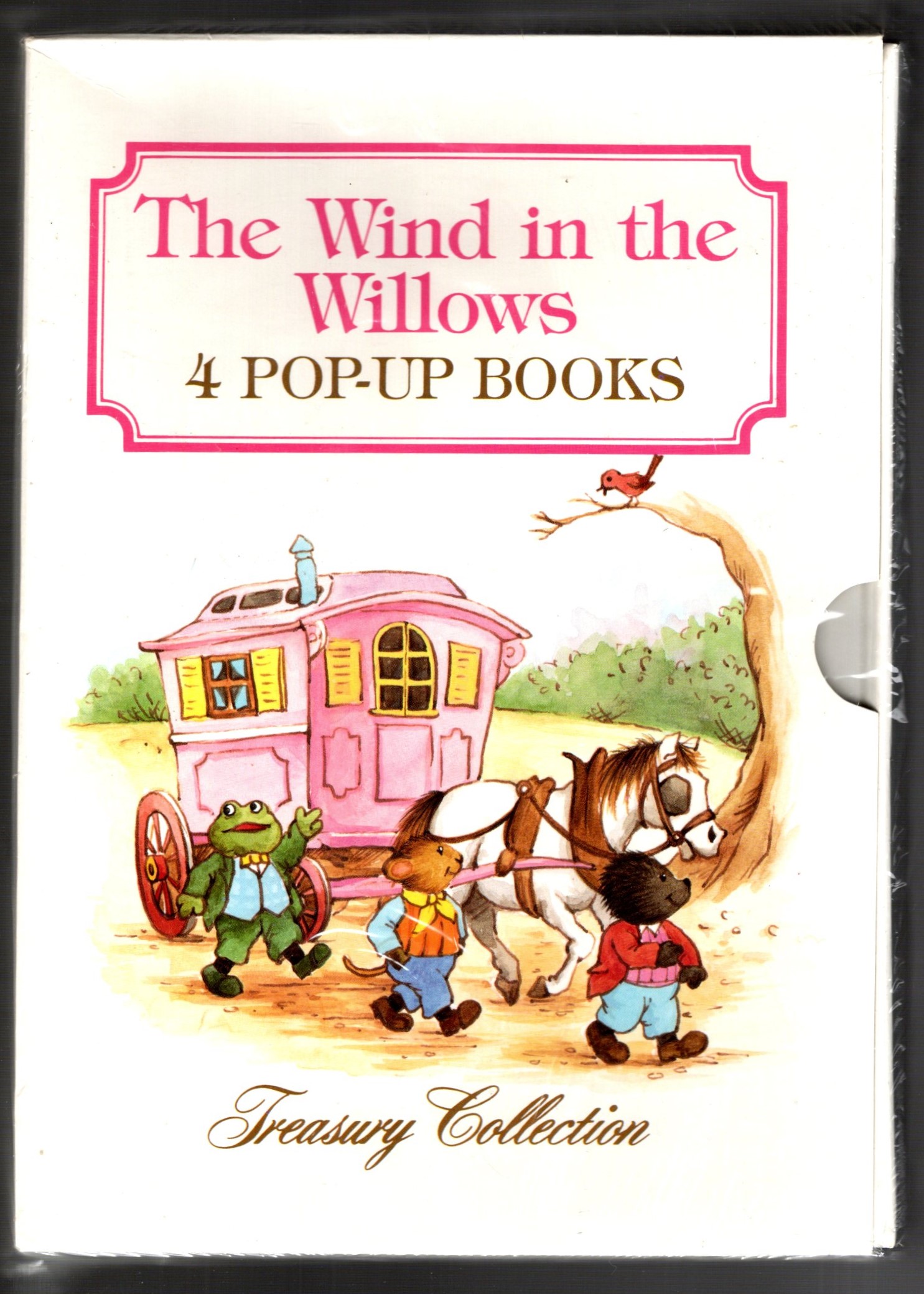 Wind in the Willows, The, Four Pop-Up Books : Treasury Collection, Wild Wood, River Bank, Open Road, Home Sweet Home, Complete in 4 Volumes