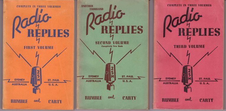 Image for Radio Replies, Complete in 3 Volumes :  Given from the Catholic Broadcasting Station 2SM, Sydney, Australia, 1938, 1940, 1942