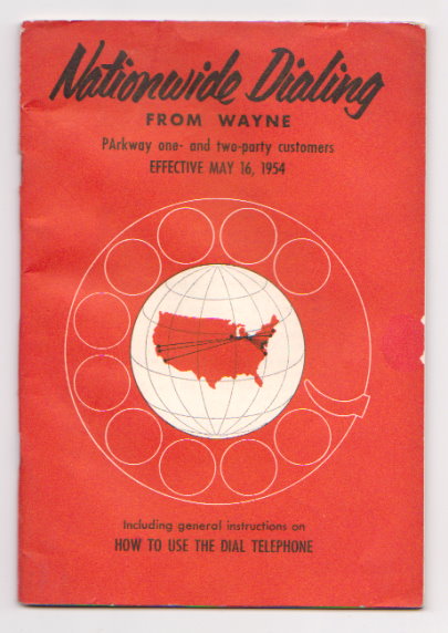 Image for Nationwide Dialing : From Wayne County, Michigan