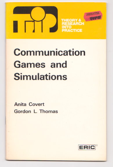 Image for Communication Games and Simulations