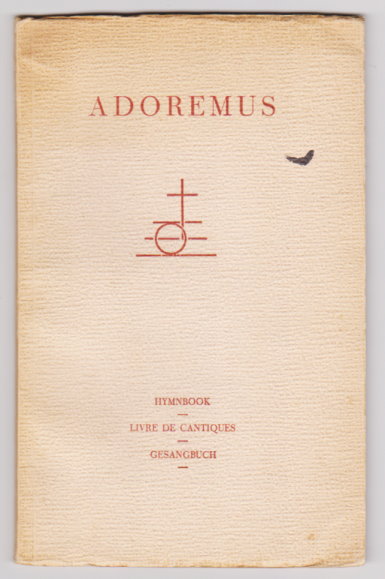 Image for Adoremus :  Hymnbook, Livre de Cantiques, Gesangbuch