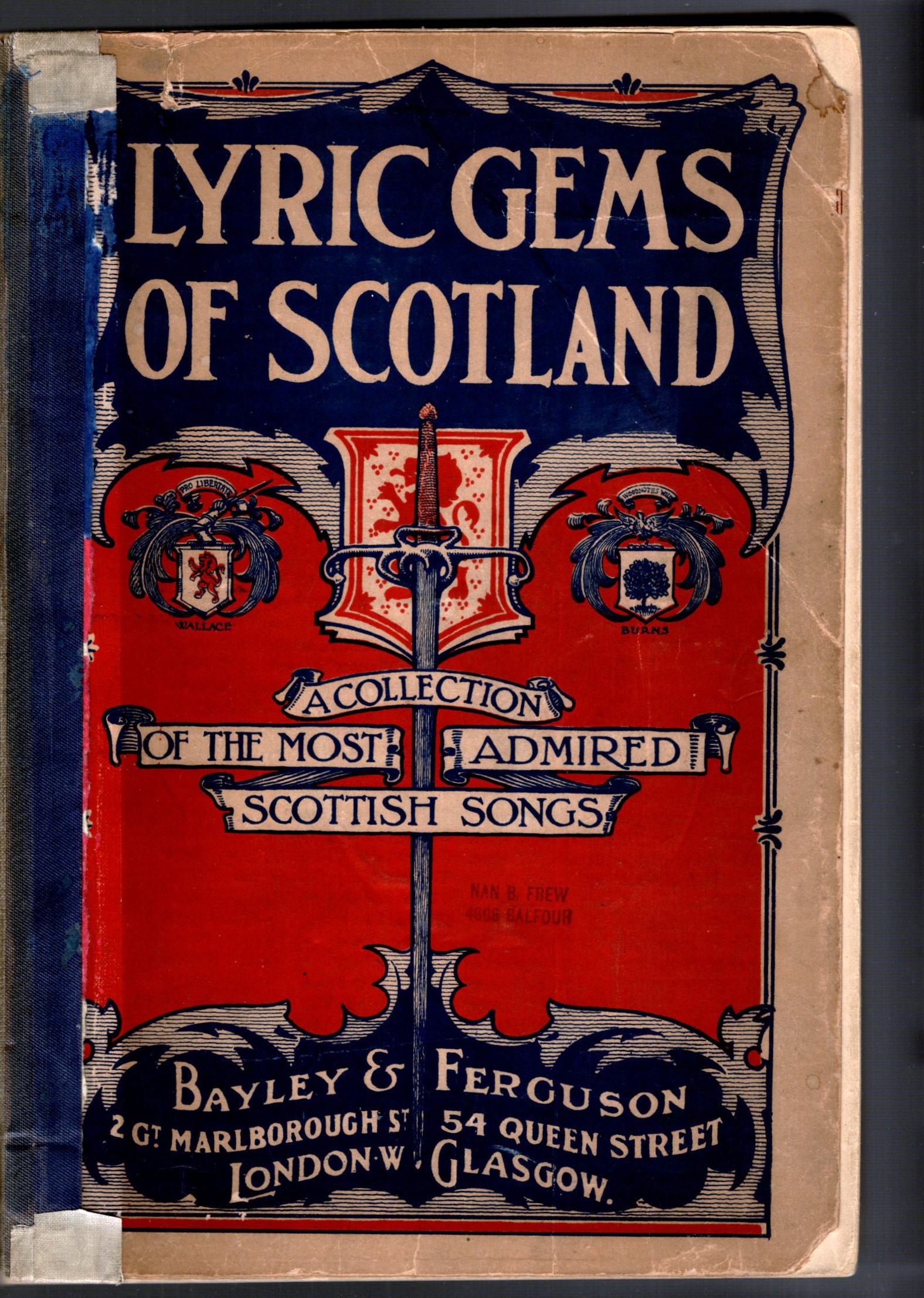 Lyric Gems of Scotland : A Collection of the Most Admired Scottish Songs Arranged with Pianoforte Accompaniments.