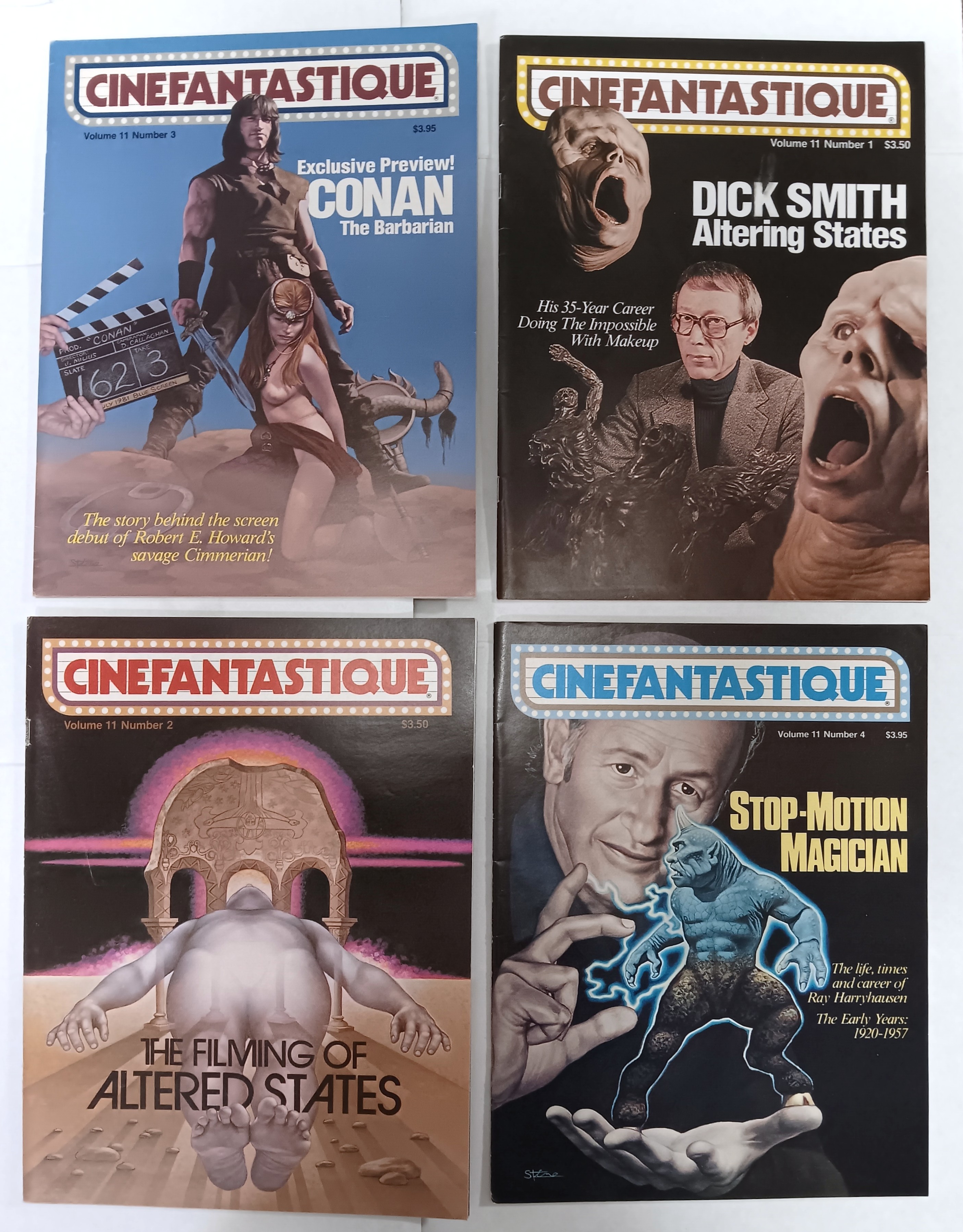 Image for Cinefantastique Magazine Volume 11 : Numbers 1-4, 1982 Cinefantastique Magazine Volume 11 : Numbers 1-4, 1982