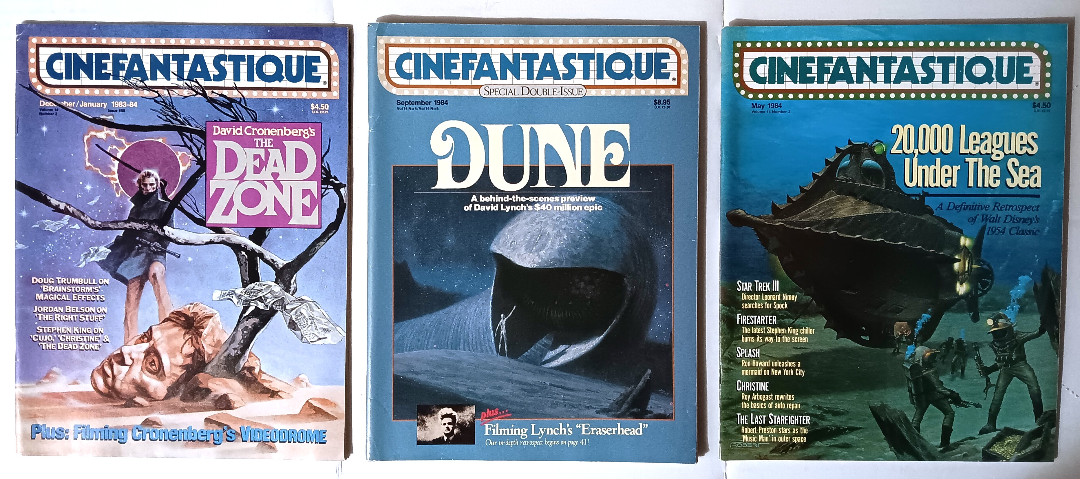 Cinefantastique Magazine Volume 14 : Numbers 2-5, 1984