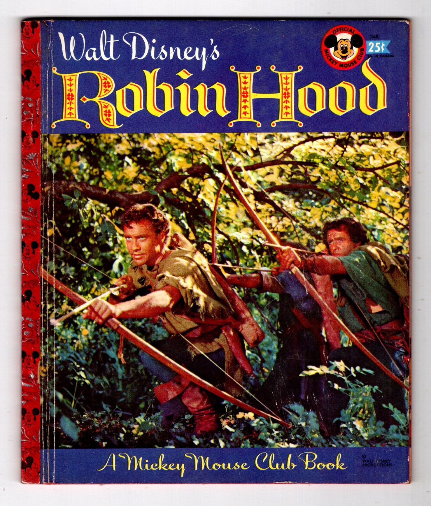 Walt Disney's Robin Hood : A Mickey Mouse Club Book
