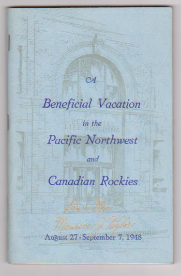 Image for Beneficial Vacation in the Pacific Northwest and Canadian Rockies, a : Sing and be Happy, America's Community Song Book
