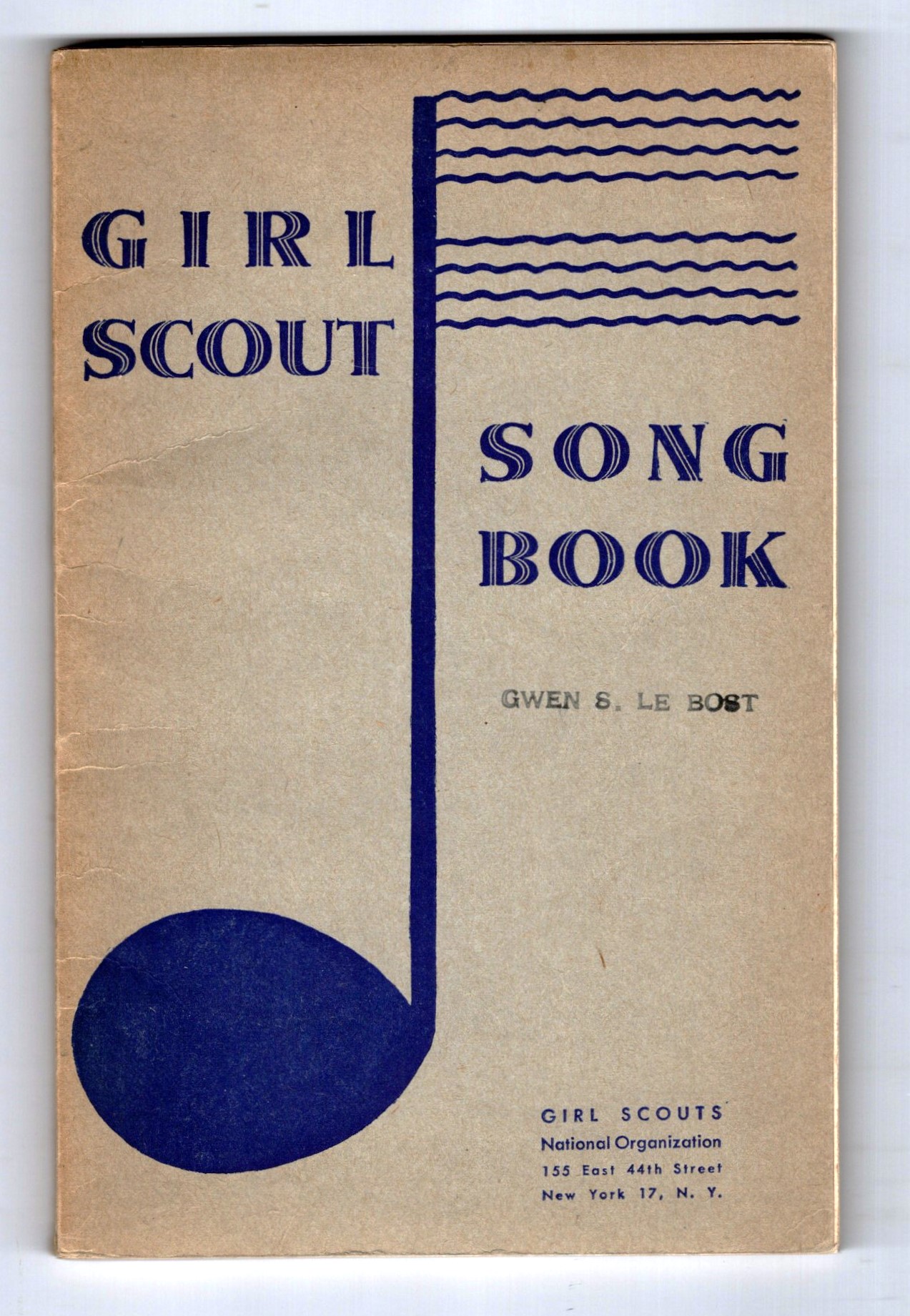 Girl Scout Song Book : Revised Edition, 1929