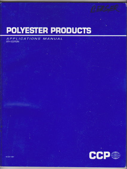 Image for Polyester Products, 8e : Applications Manual, 8th Edition, 1997