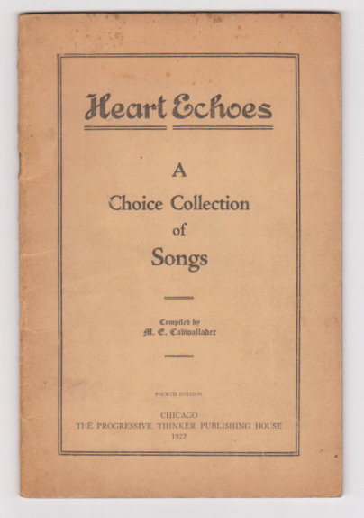 Image for Heart Echoes :  A Choice Collection of Songs (Spiritualist Church)