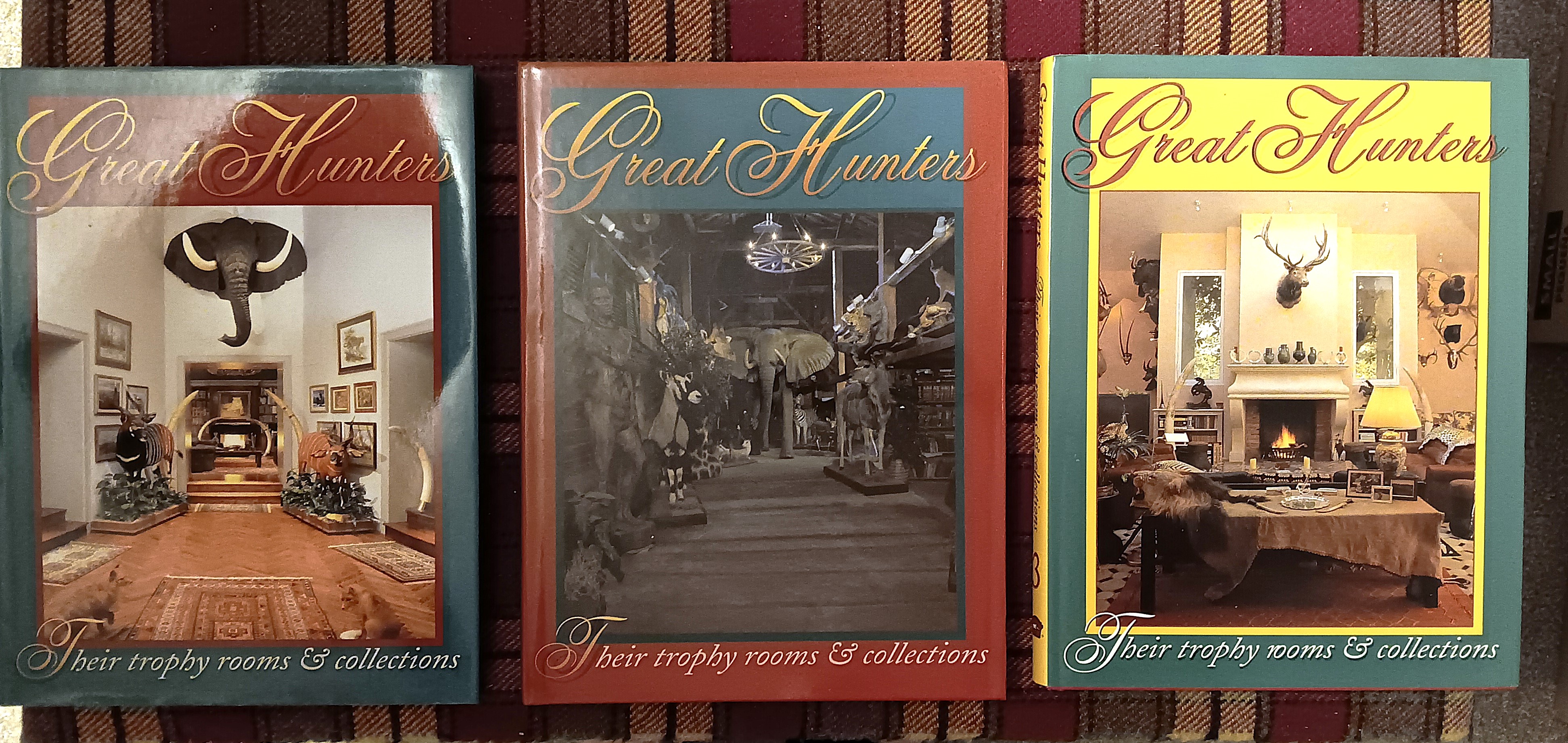 Image for Great Hunters, Volumes 1, 2, 3 : Their Trophy Rooms and Collections