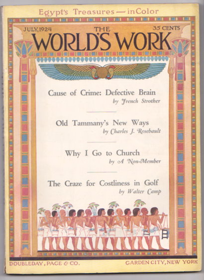 Image for World's Work, The, Volume 68, Number 3, July 1924 :  Craze for Costliness in Golf
