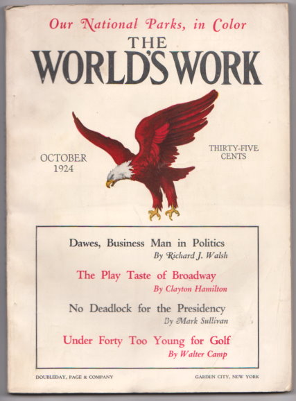 Image for World's Work, The, Volume 68, Number 6, October 1924 :  Under Forty Too Young for Golf