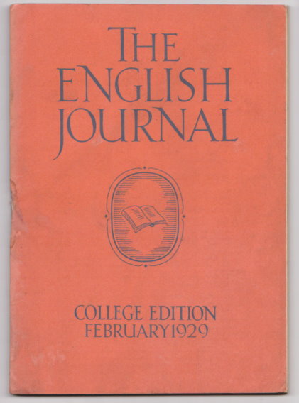 Image for English Journal, The, Volume 18, Number 2, February 1929 :  Official Organ of the National Council of Teachers of English