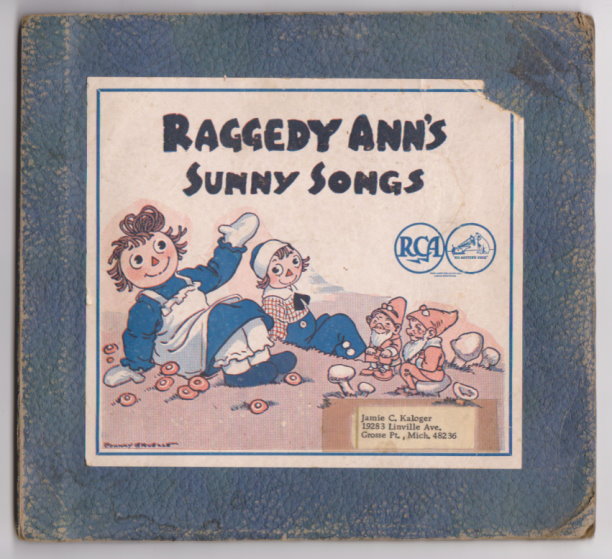 Image for Raggedy Ann's Sunny Songs :  Set of Three RCA Victor 78 RPM Records