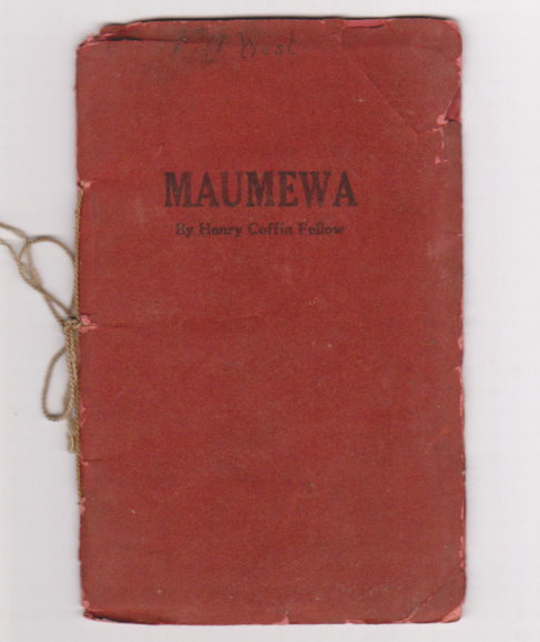 Image for Maumewa :  An Indian Lyric of the Ozarks