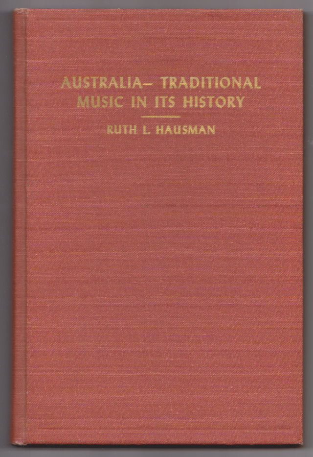 Image for Australia :  Traditional Music in its History