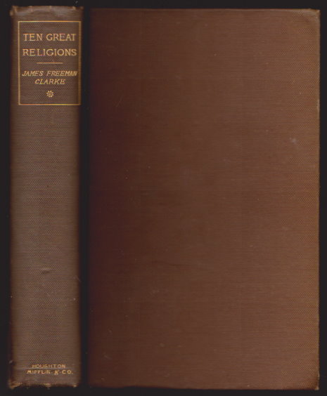 Image for Ten Great Religions :  An Essay in Comparative Theology