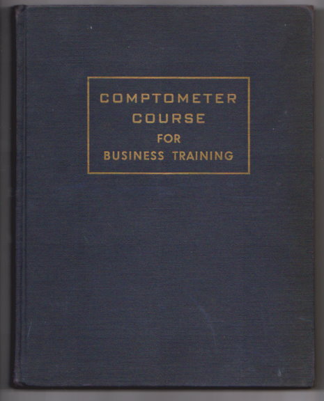 Image for Comptometer Course for Business Training