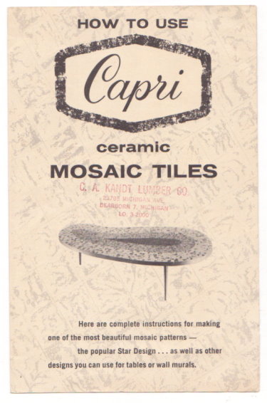 Image for How to Use Capri Ceramic Mosaic Tiles