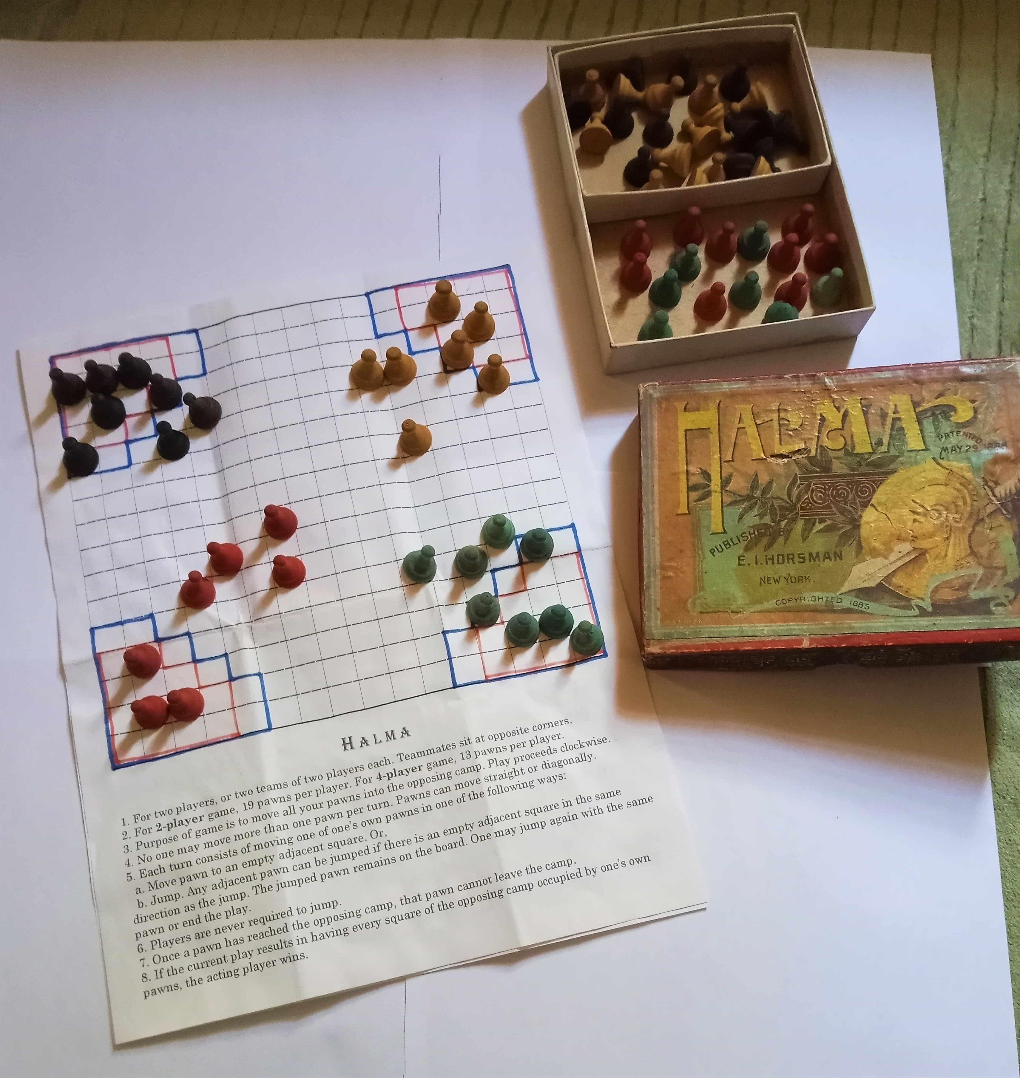 Image for Vintage Halma :  Ancient Board Game
