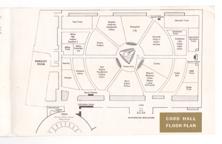 Image for Auto Show Guide :  World's Biggest Auto Show, 44th National Automobile Show, Cobo Hall, Detroit