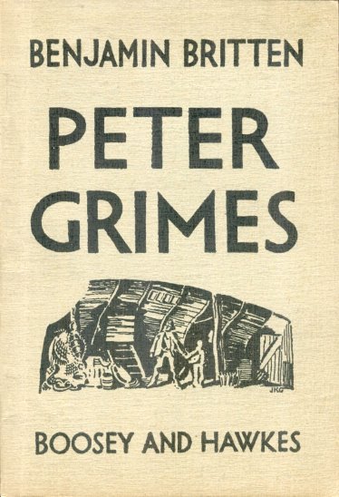 Image for Peter Grimes, Complete Libretto : An Opera in Three Acts and a Prologue, Derived from the Poem of George Crabbe